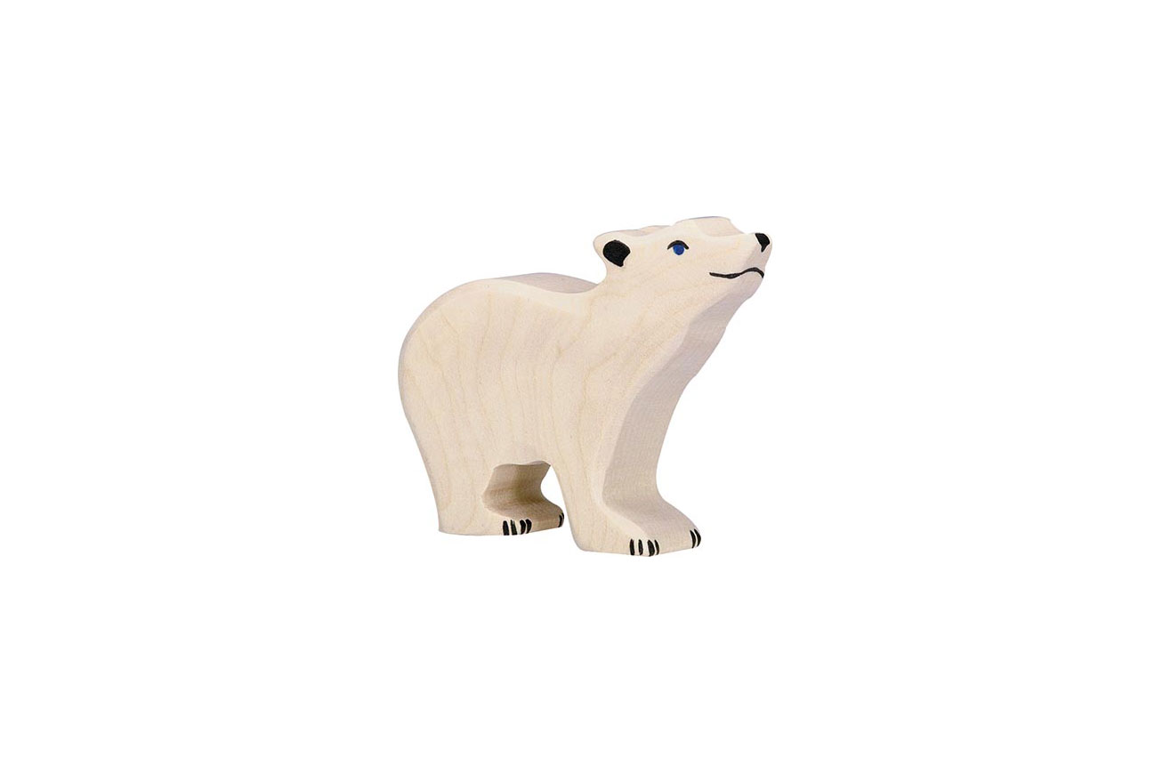 Holztiger small polar bear - A Toy's Τale
